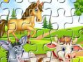 Gioco Puzzle di Animali da Fattoria in linea