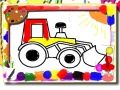Gioco Torna a scuola: Colorazione auto per bambini in linea