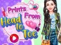 Gioco Impronte dalla testa ai piedi in linea