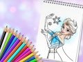 Gioco Libro da Colorare della Principessa Incredibile in linea