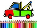 Gioco Tornare a scuola: Colorazione dei camion in linea