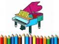 Gioco Torna a scuola: Libro da colorare per pianoforte in linea