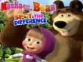 Gioco Masha e Orso: Trova le Differenze in linea