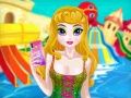 Gioco Principessa Tropicale e Principessa Rosa Canina Cuciono Costumi da Bagno in linea