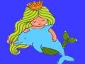 Gioco Libro da Colorare Sirena in linea