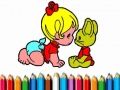 Gioco BTS: Colorazione Bambina in linea