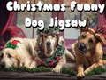 Gioco Puzzle Divertente di Cani di Natale in linea