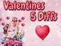 Gioco San Valentino 5 Differenze in linea