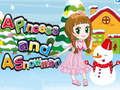 Gioco Una Principessa e un Pupazzo di Neve in linea