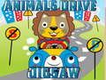Gioco Animali al Volante Puzzle in linea
