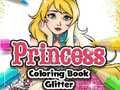 Gioco Libro da Colorare Principessa Glitter in linea