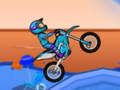Gioco Ciclista al tramonto - Motocross in linea
