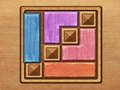 Gioco Blocchi di legno colorati in linea
