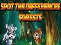 Gioco Trova le Differenze: Foreste in linea