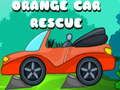 Gioco Salvataggio dell'auto arancione in linea
