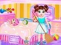 Gioco Pulizia della casa in disordine con la baby Taylor in linea