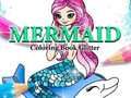 Gioco Libro da Colorare Sirena Glitter in linea