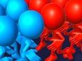 Gioco Maestri del Conteggio: Scontro dei Pusher 3D in linea