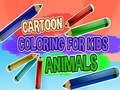 Gioco Libro da Colorare Cartoni Animati per Bambini Animali in linea