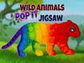 Gioco Puzzle Pop It Animali Selvaggi in linea