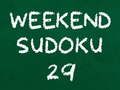 Gioco Sudoku del Weekend 29 in linea
