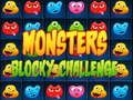 Gioco Sfida dei Mostri Blocky in linea