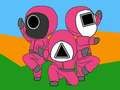 Gioco Libro da Colorare con Calamari in linea