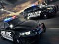 Gioco Puzzle a scivolo auto della polizia in linea