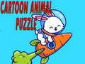 Gioco Puzzle di Animali dei Cartoni Animati in linea