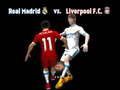 Gioco Real Madrid contro Liverpool F.C. in linea