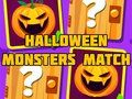 Gioco Halloween Monsters Match in linea