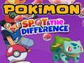 Gioco Pokémon Trova le Differenze in linea