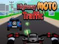 Gioco Traffico Moto in Autostrada in linea