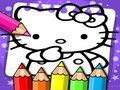 Gioco Libretto da Colorare Hello Kitty in linea