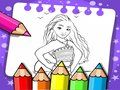 Gioco Libro da colorare di Moana in linea