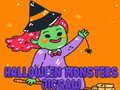 Gioco Puzzle di Mostri di Halloween in linea