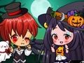 Gioco Coppia Chibi di Halloween in linea