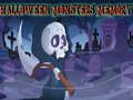 Gioco Memoria dei Mostri di Halloween in linea