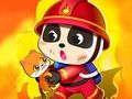 Gioco Piccolo Panda Pompiere in linea