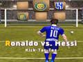 Gioco Messi vs Ronaldo Kick Tac Toe in linea