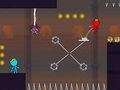Gioco Uomo Bastone Rosso e Blu 2 in linea