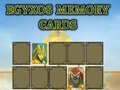 Gioco Carte Memoria Egyxos in linea