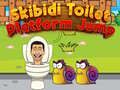 Gioco Salto sulla Piattaforma Skibidi Toilet in linea