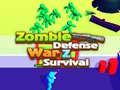 Gioco Difesa Zombie: Sopravvivenza Guerra Z in linea