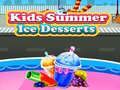 Gioco Dolci estivi di ghiaccio per bambini in linea