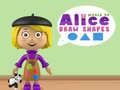Gioco Mondo di Alice: Disegnare Forme in linea