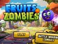 Gioco Frutti contro Zombie in linea