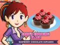 Gioco La lezione di cucina di Sara: Cupcake al cioccolato e lampone in linea