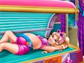 Gioco Principessa Incinta Solarium Abbronzante in linea
