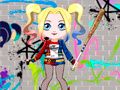 Gioco Vestire la Carina Harley Quinn in linea